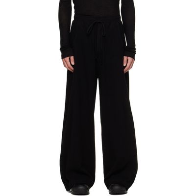 Julius Julius Black Dk Wide Sweatpants