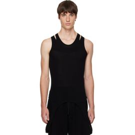 Julius Julius Black Droid Tank Top