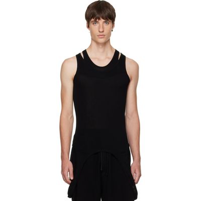 Julius Julius Black Droid Tank Top