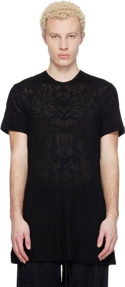 Julius Julius Black Flare T-Shirt