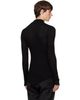 Julius Julius Black High Neck Skinny T-shirt - 3