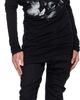 Julius Julius Black Numinous Print Curved T-shirt - 4