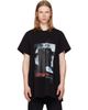 Julius Julius Black Prayer Flare T-Shirt - 1