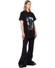 Julius Julius Black Prayer Flare T-Shirt - 4