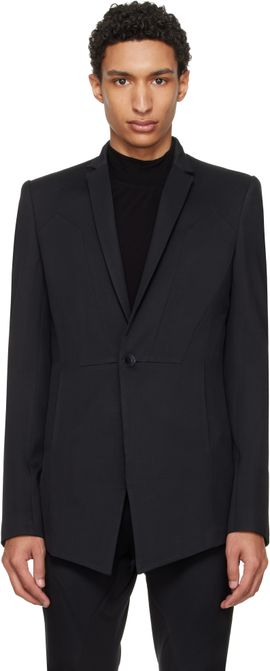 Julius Julius Black Prism Tailored Blazer