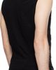 Julius Julius Black Seamed High Neck T-shirt - 3