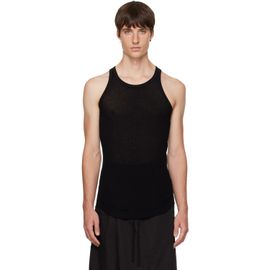 Julius Julius Black Skinny Tank Top