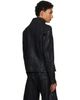 Julius Julius Black Urban Seamed Denim Jacket - 3
