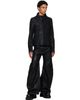 Julius Julius Black Urban Seamed Denim Jacket - 4