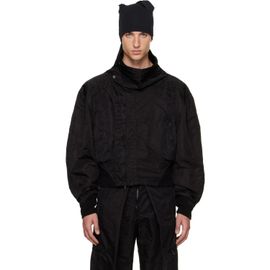 Julius Julius Black Volcano Bomber Jacket