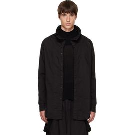 Julius Julius Black Volcano Seamed Shirt