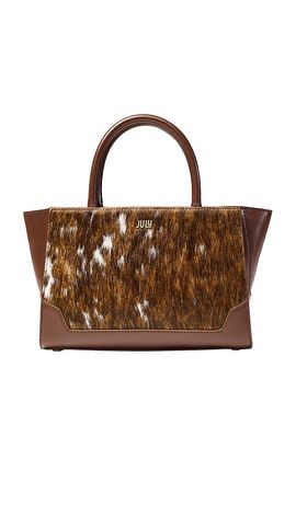July July Juliette Winged Cow Print Crossbody