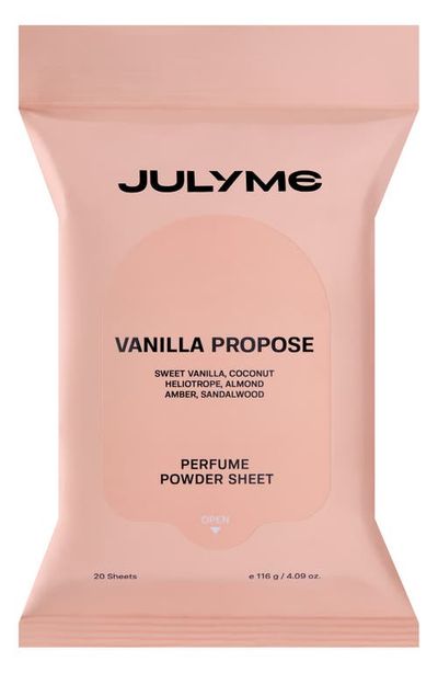 Julyme Julyme Vanilla Propose Perfume Powder Sheet 