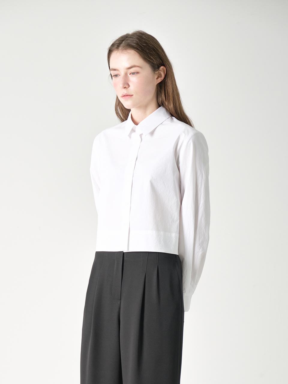 Jun by Jun k. Crop Shirt [White]