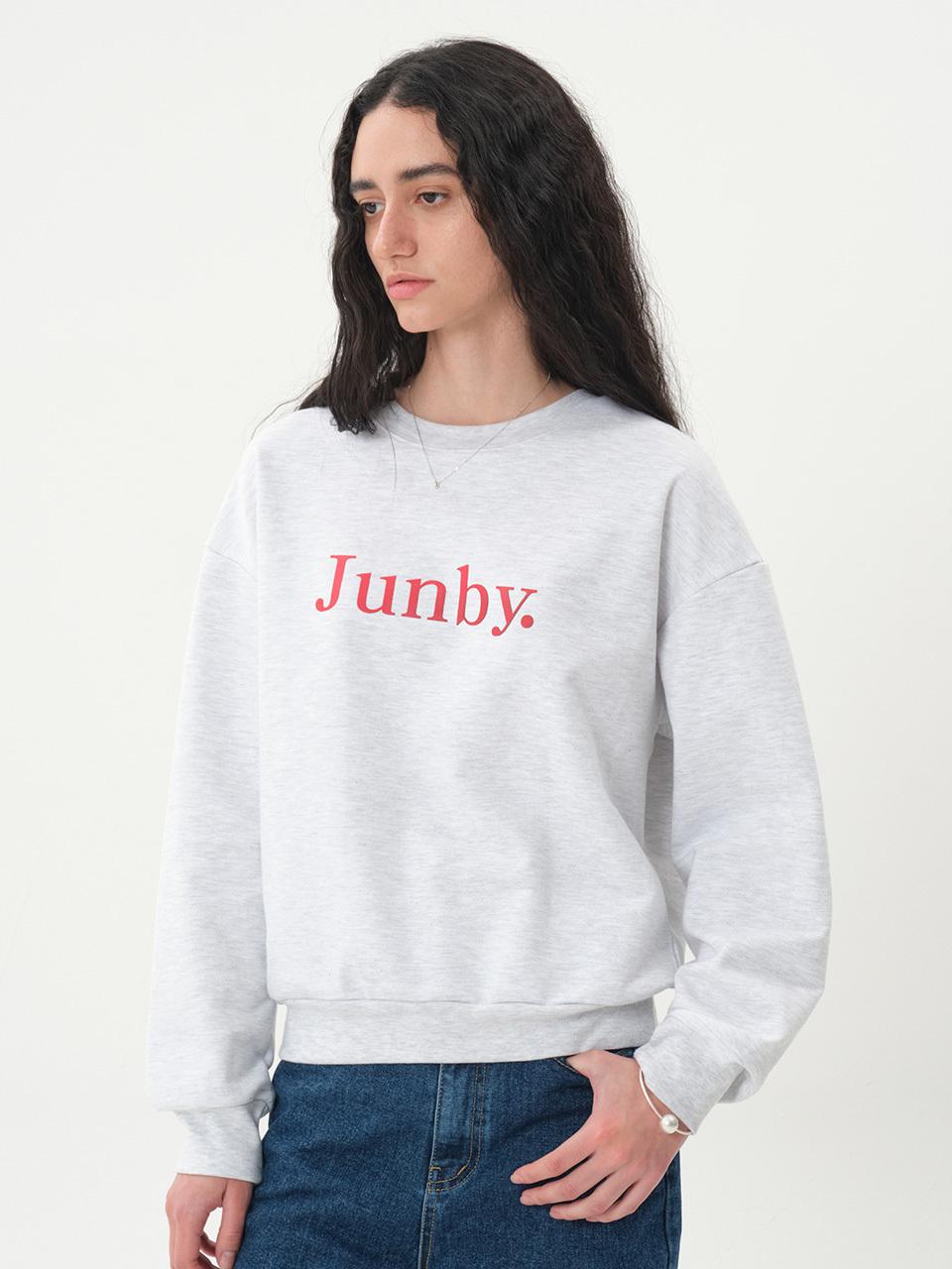Jun by Jun k. Junby Melange Sweatshirt [Gray]