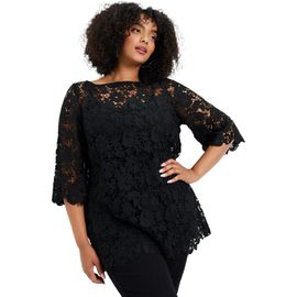 June + Vie June + Vie Allover Lace Top