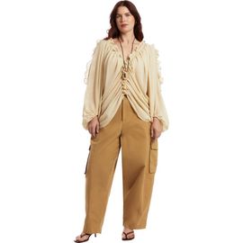 June + Vie June + Vie Barrel Leg Cargo Pant