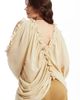 June + Vie June + Vie Draped Off The Shoulder Blouse - 4