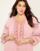 June + Vie June + Vie Embroidered Peasant Blouse - 5