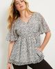 June + Vie June + Vie Faux Wrap Fit And Flare Top - 4