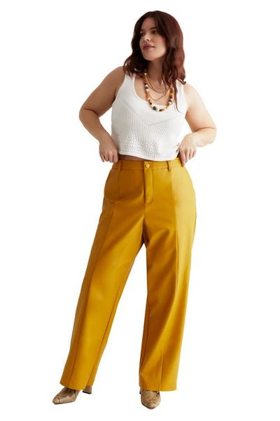 June + Vie June + Vie High Waisted Faux Leather Pant