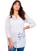 June + Vie June + Vie Lace Paneled Blouse - 1