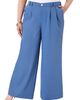 June + Vie June + Vie Pleated Wide-Leg Trousers - 1
