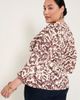 June + Vie June + Vie Puff Sleeve Peplum Blouse - 3