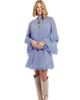 June & Vie June & Vie Ruffled Chiffon Mini Dress (plus) - 1
