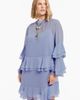 June & Vie June & Vie Ruffled Chiffon Mini Dress (plus) - 4