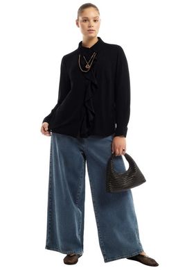 June + Vie June + Vie Ruffled Georgette Blouse
