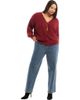 June + Vie June + Vie Scallop Trim Wrap Sweater - 1