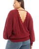 June + Vie June + Vie Scallop Trim Wrap Sweater - 2