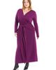June & Vie June & Vie Tie Waist Knit Maxi Dress (plus) - 1