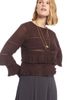 June & Vie June & Vie Tiered Ruffle Knit Top (plus) - 1