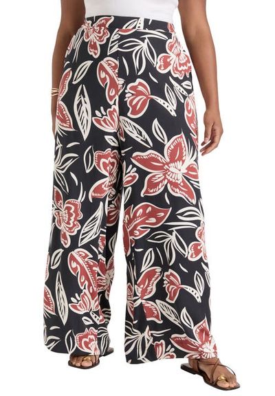 June + Vie June + Vie Wide Leg Pull On Pants