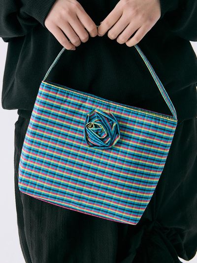 JUNEJUNE SPACE 25 ROSE TOTE BAG (VOL12) [Multi]