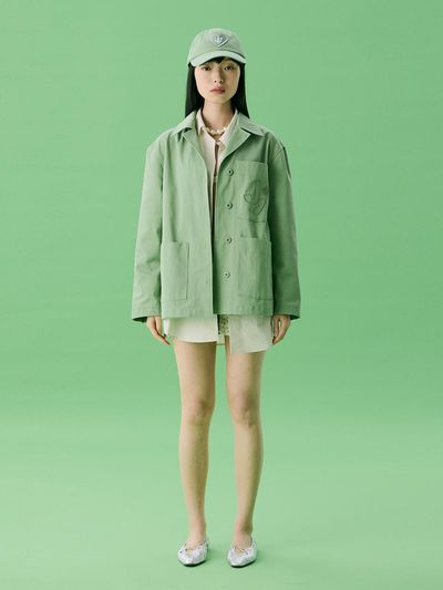 JUNEJUNE SPACE Gardeners Jacket Blazer (VOL12) [Light Green]