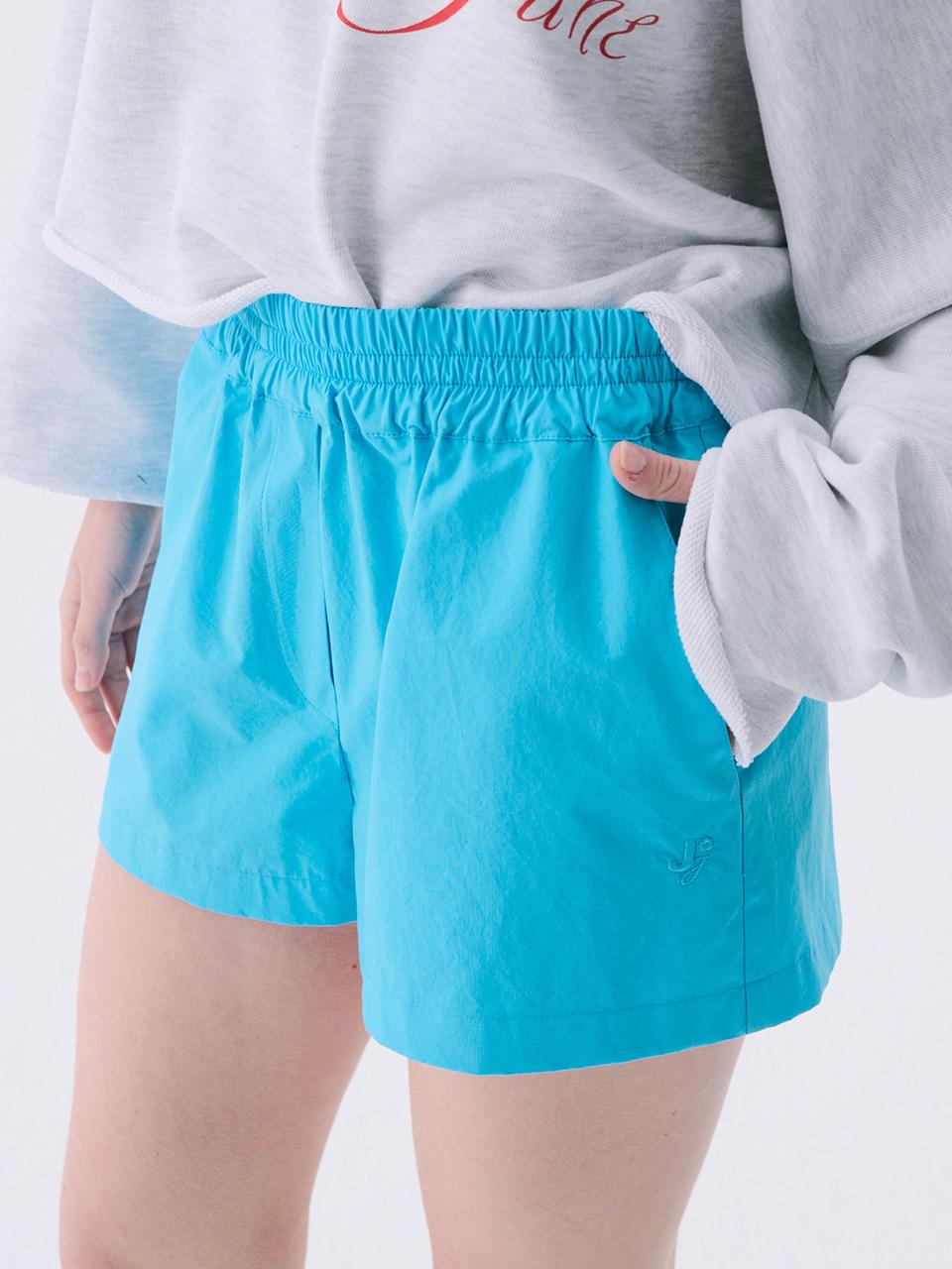 JUNEJUNE SPACE VOL11 Half Trunk Shorts [Sky blue]