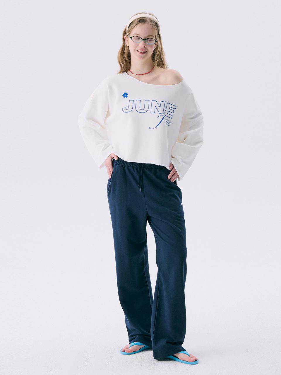 JUNEJUNE SPACE VOL11 Sweat Pants [Navy]