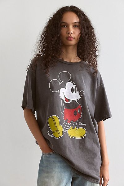 Junk Food Clothing Classic Mickey Crackle Tee