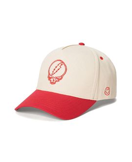 Junk Food Clothing Junk Food Clothing Grateful Dead Red Skull Hat