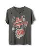 Junk Food Clothing Junk Food Clothing Unisex Bad Company Straight Shooter Tour Vintage Destroy Tee - 1