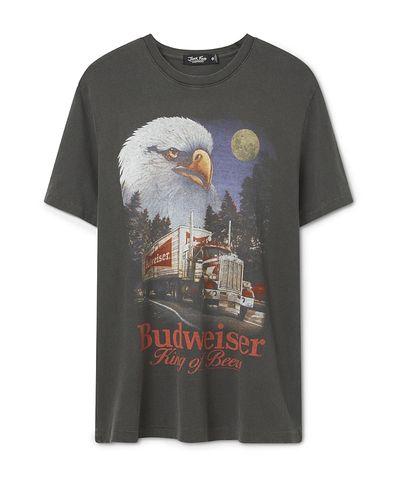 Junk Food Clothing Junk Food Clothing Unisex Budweiser Semi Truck Vintage Tee