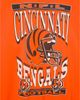 Junk Food Clothing Junk Food Clothing Unisex Cincinnati Bengals Helmet Flea Market Crew Fleece Sweatshirt - 3