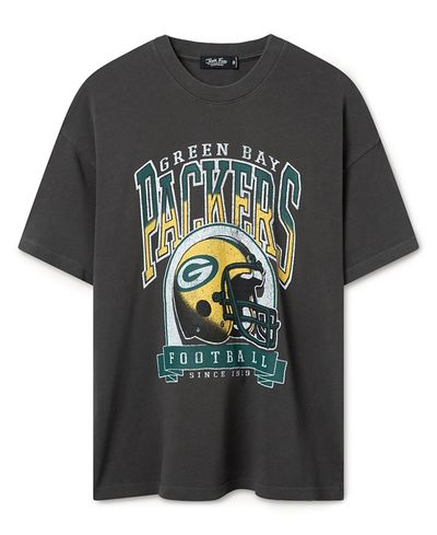 Junk Food Clothing Junk Food Clothing Unisex Green Bay Packers Varsity Heavy Weight Tee