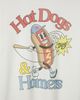Junk Food Clothing Junk Food Clothing Unisex Hot Dogs and Homers Vintage Tee - 3