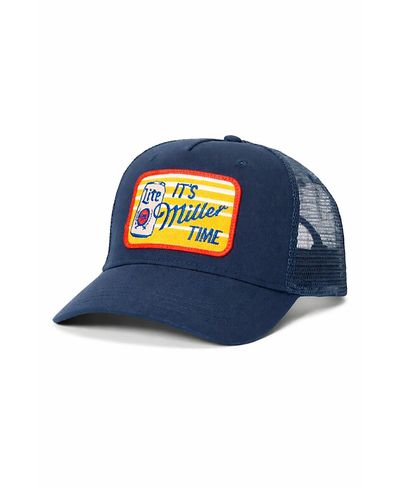 Junk Food Clothing Junk Food Clothing Unisex It's Miller Time Trucker Hat