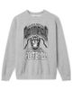Junk Food Clothing Junk Food Clothing Unisex Las Vegas Raiders All Pro Crew Fleece - 1