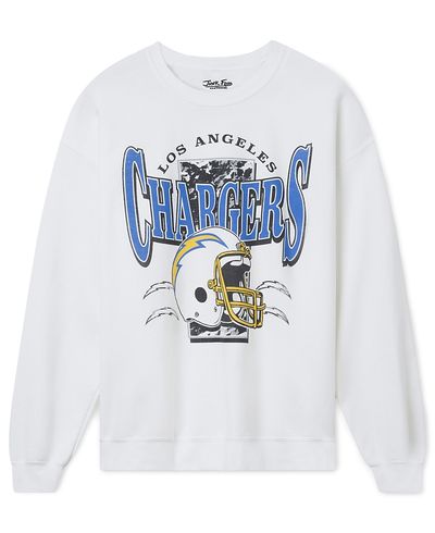 Junk Food Clothing Junk Food Clothing Unisex Los Angeles Chargers Conversion Flea Market Fleece